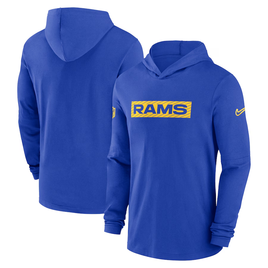 Men Los Angeles Rams blue 2024 Nike NFL Hoodie->buffalo bills->NFL Jersey